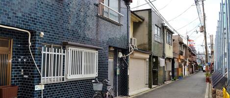 Fachada de la propiedad