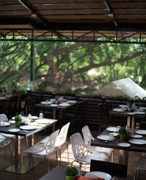 International cuisine, alfresco dining 