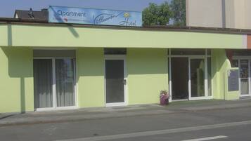 Fassade der Unterkunft