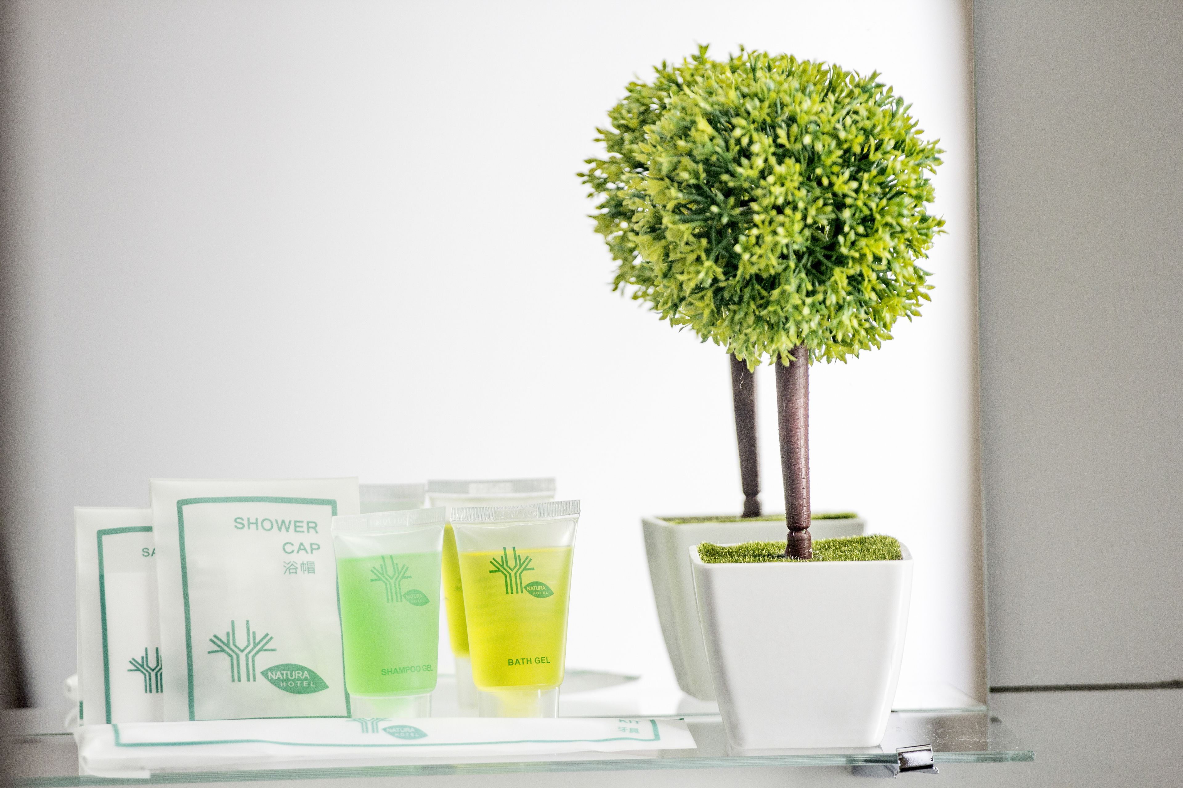 shower, free toiletries, hair dryer, bidet