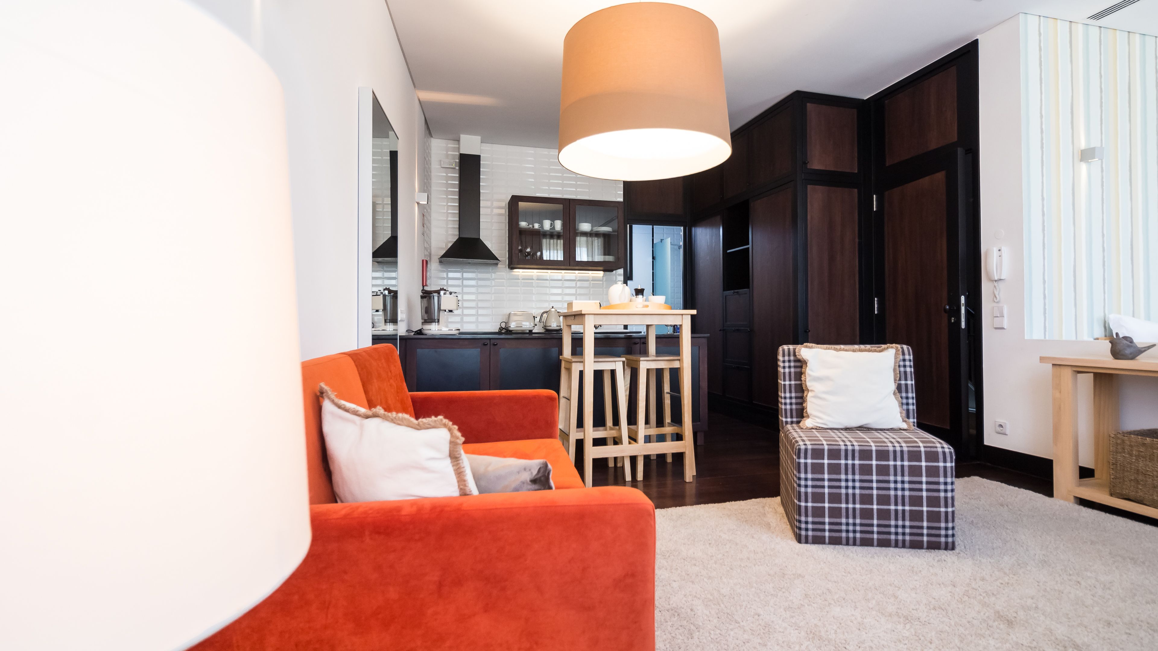 standard studio (torre 1) | living area | flat-screen tv