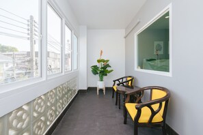 Deluxe Double Room, City View-Not allow check in after 6PM | Terrace/patio - Baan Sutra Guesthouse (Phuket)
