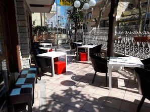 Entrada al alojamiento