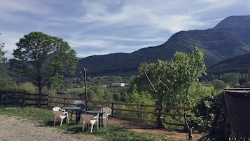 Vista a la montaña