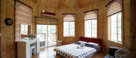 Chambre de base, 1 lit double, vue sur le jardin | AccĂšs au Wi-Fi (inclus)