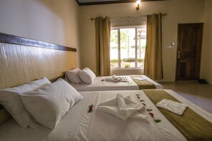 Deluxe Double or Twin Room, Balcony, Garden View | Minibar, in-room safe, soundproofing, iron/ironing board - Ari Heaven (Thoddoo)