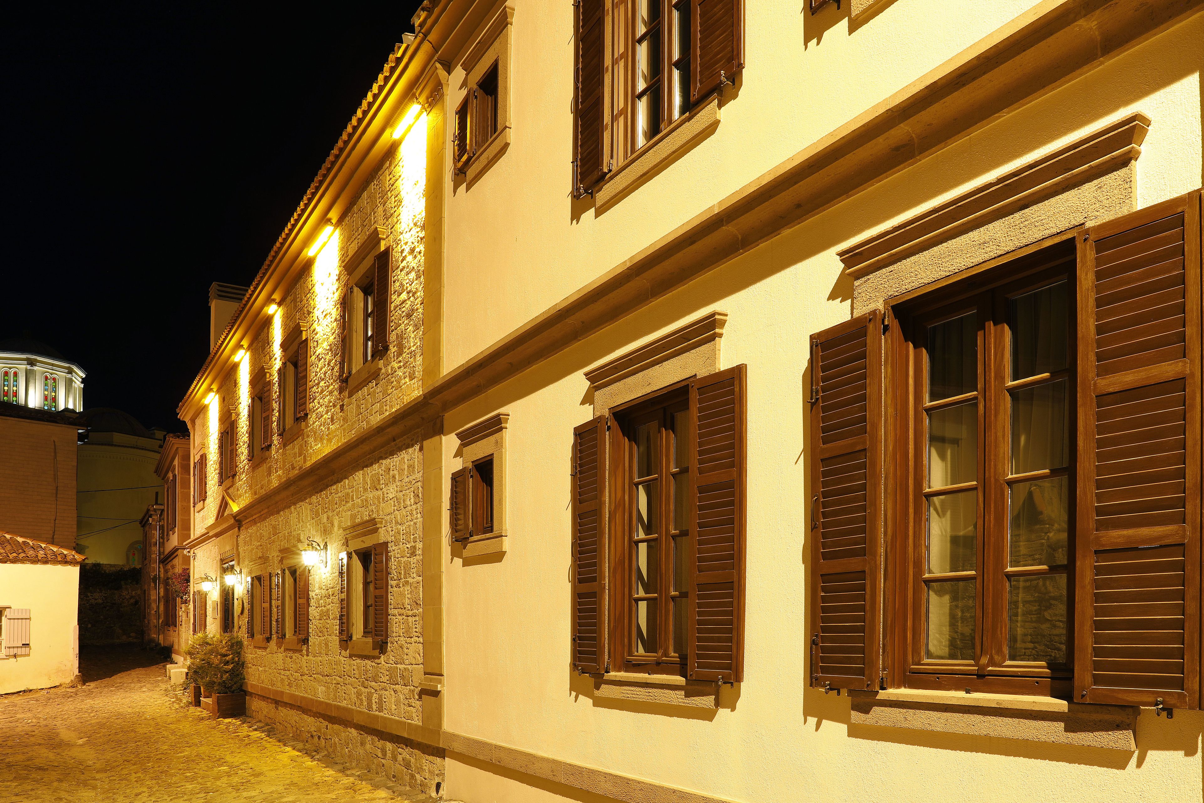 Fassade der Unterkunft