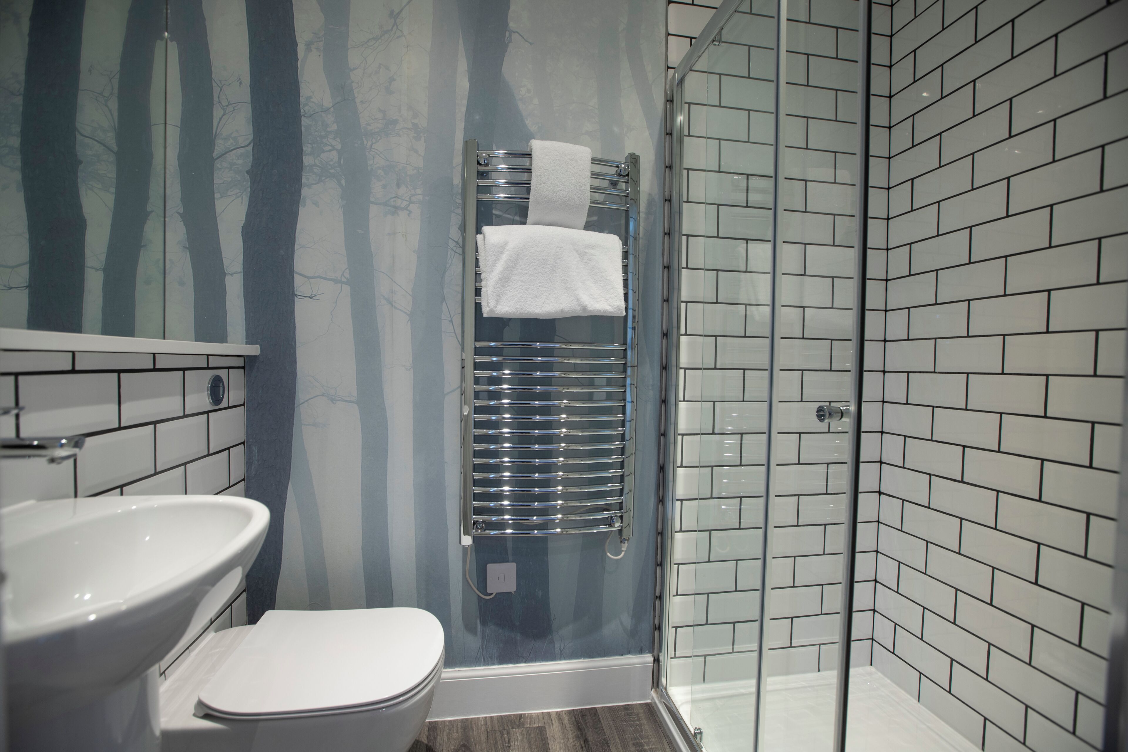 free toiletries, hair dryer, towels, soap