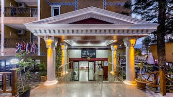 Entrada de la propiedad