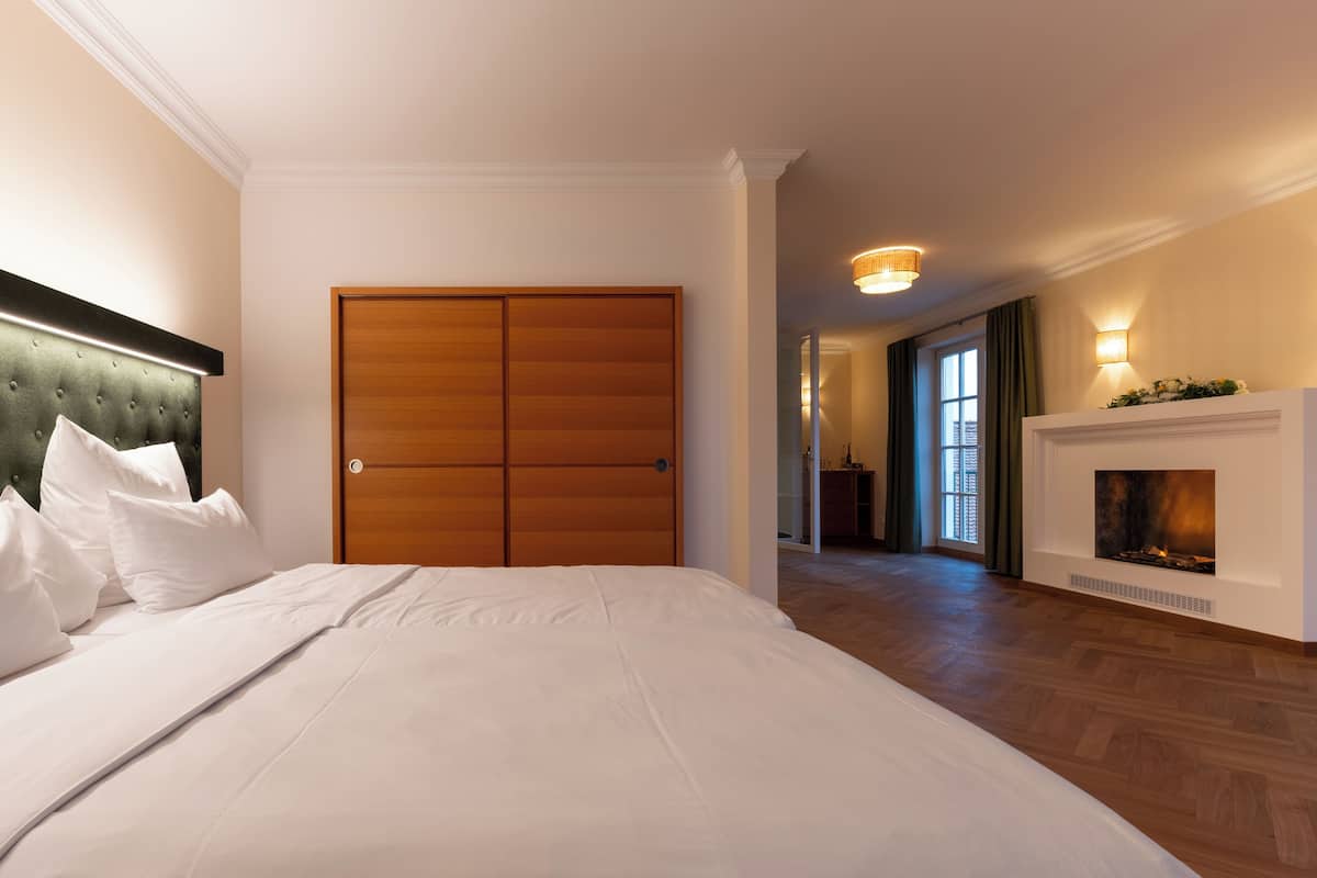 Studio suite, huisdieren niet toegestaan | 1 slaapkamer, hypoallergeen beddengoed, een kluis op de kamer