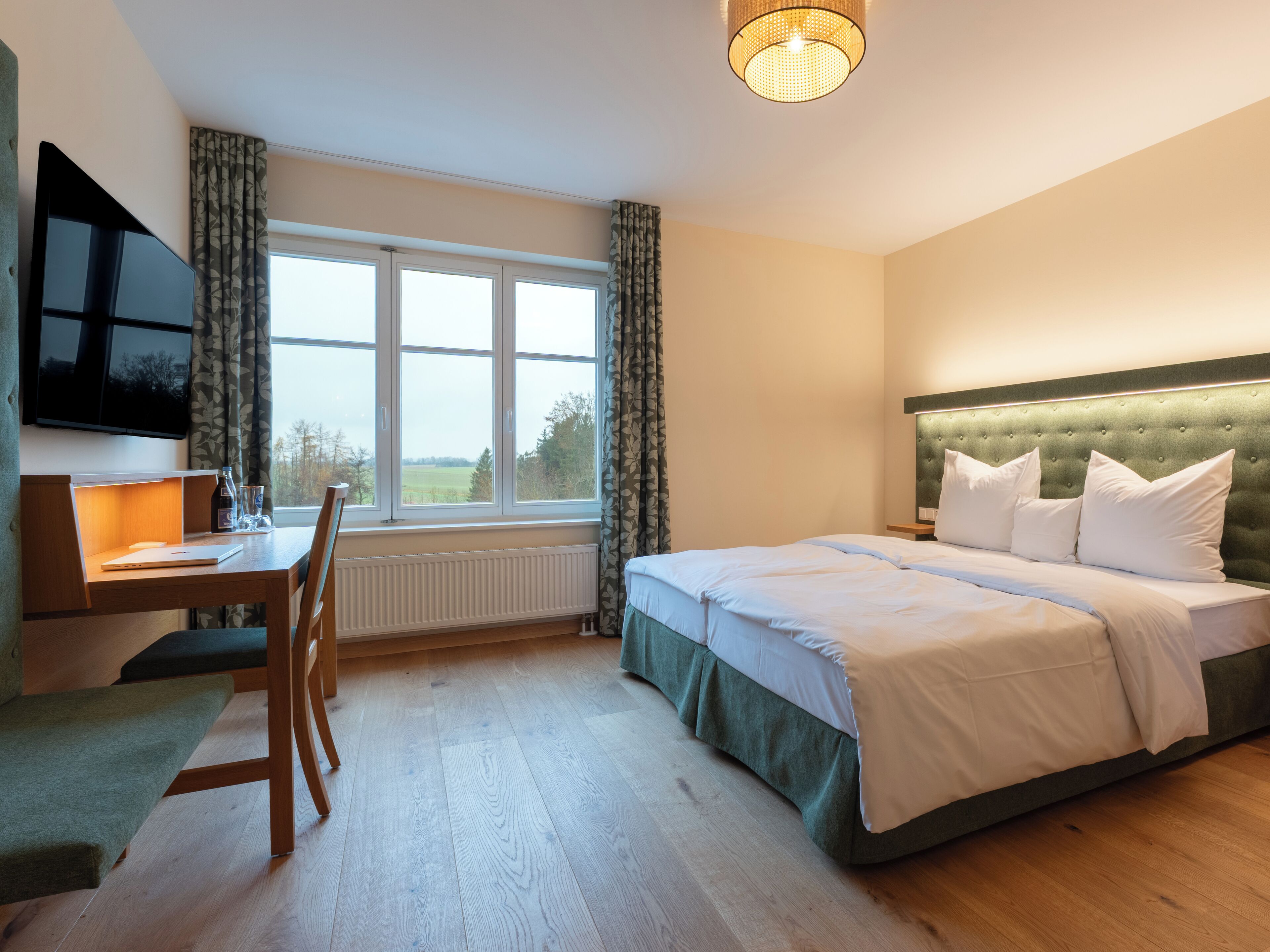 Tweepersoonskamer, huisdieren toegestaan | 1 slaapkamer, hypoallergeen beddengoed, een kluis op de kamer