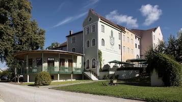 Façade de l’hébergement