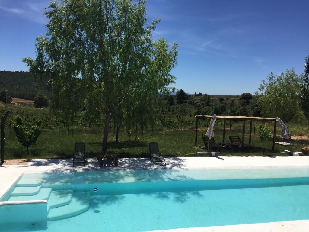 Seasonal outdoor pool, a rooftop pool, pool loungers