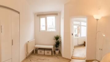 City Apartment, 2 Bedrooms, Balcony | Living area | 38-inch flat-screen TV with cable channels, TV