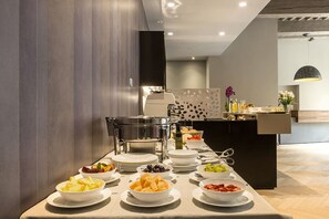 Gratis frukostbuffé varje dag 
