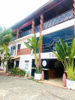 Façade de l’hébergement