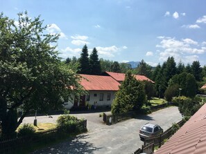 Premium Double Room (Room 4, Private Bathroom) | View from room - Penzion 103 (Zelezna Ruda)