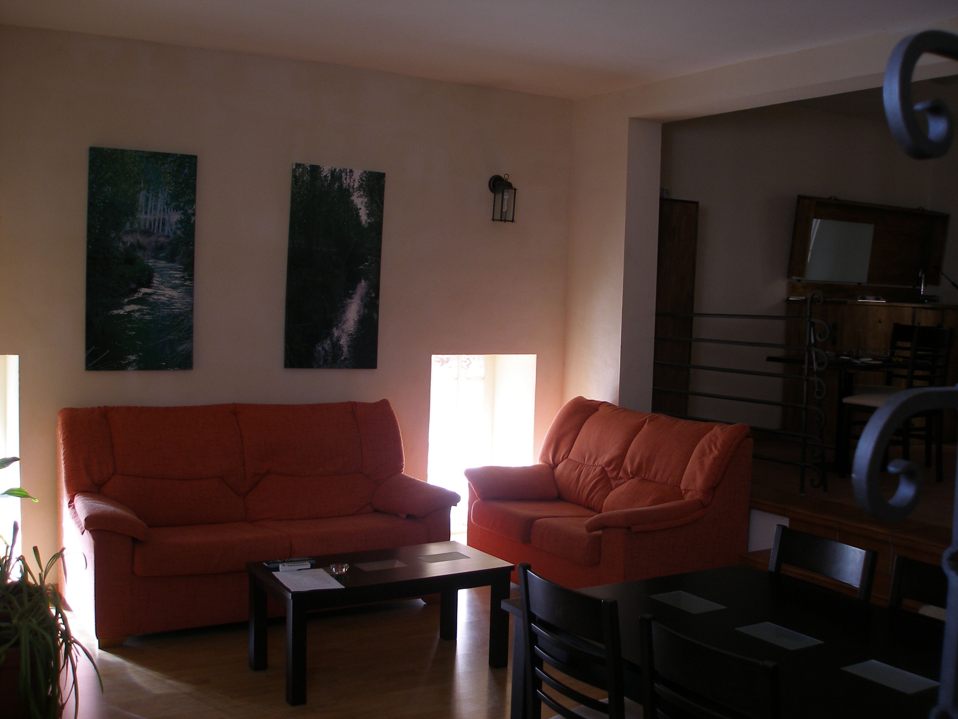 Coin salon dans le hall