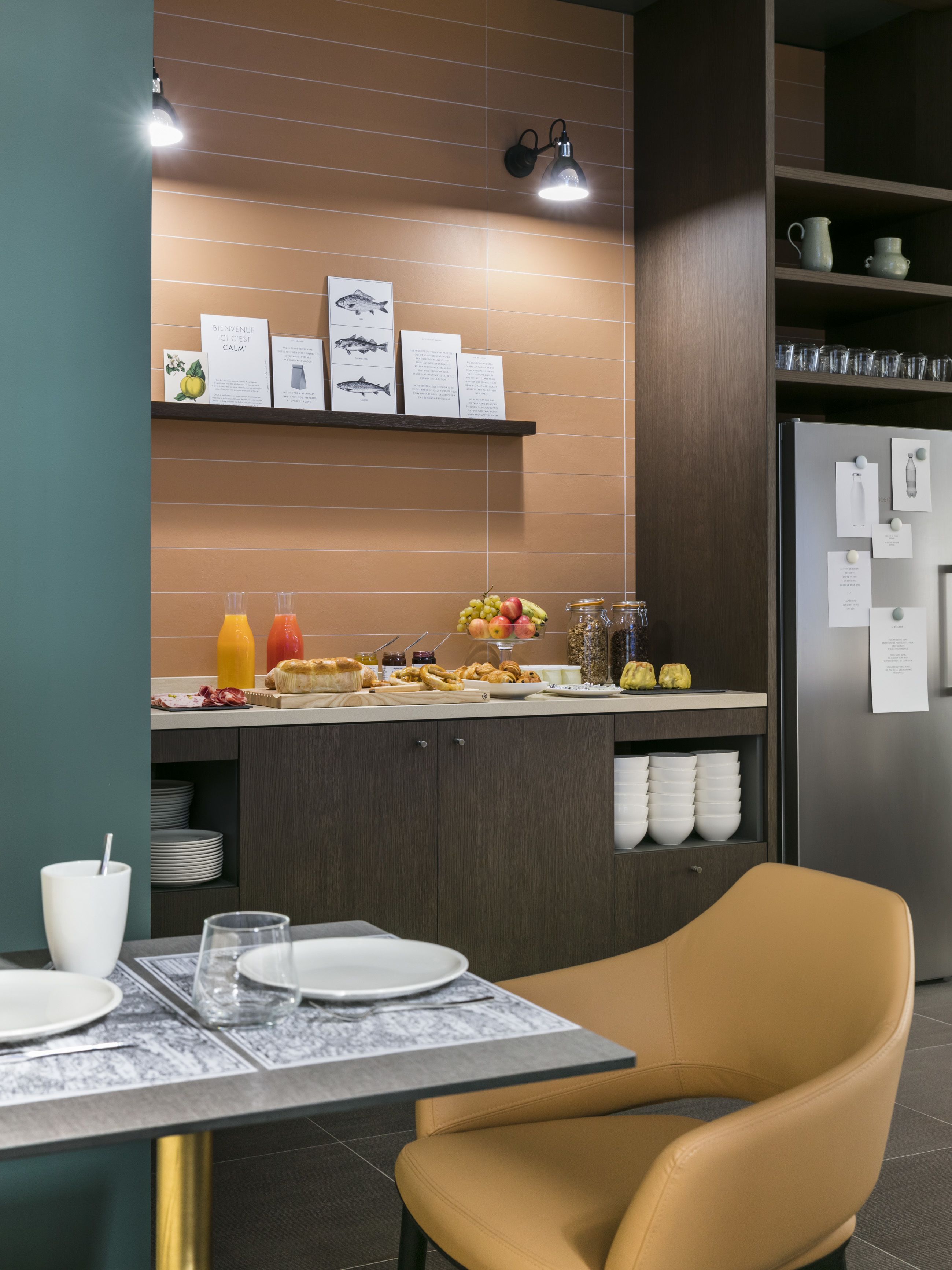 daily buffet breakfast (eur 19 per person)