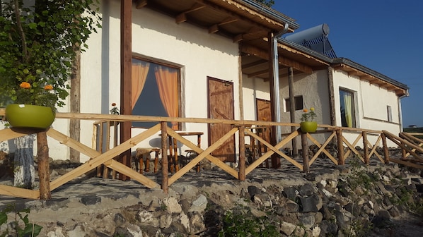 Fachada de la propiedad