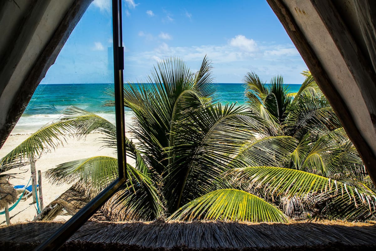 beachfront bungalow | view from room