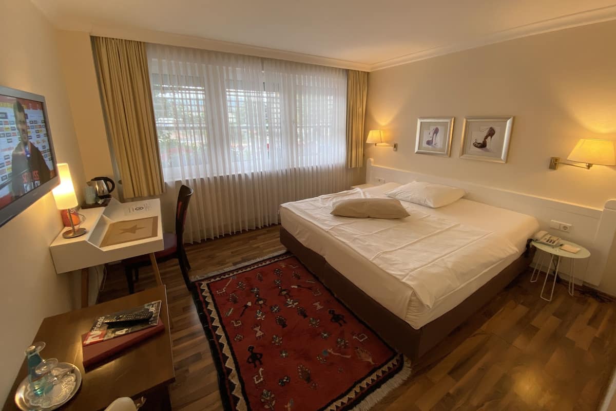 Standaard tweepersoonskamer | 1 slaapkamer, luxe beddengoed, een kluis op de kamer