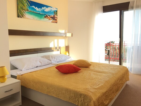 Standard Double Room, Balcony, Sea View