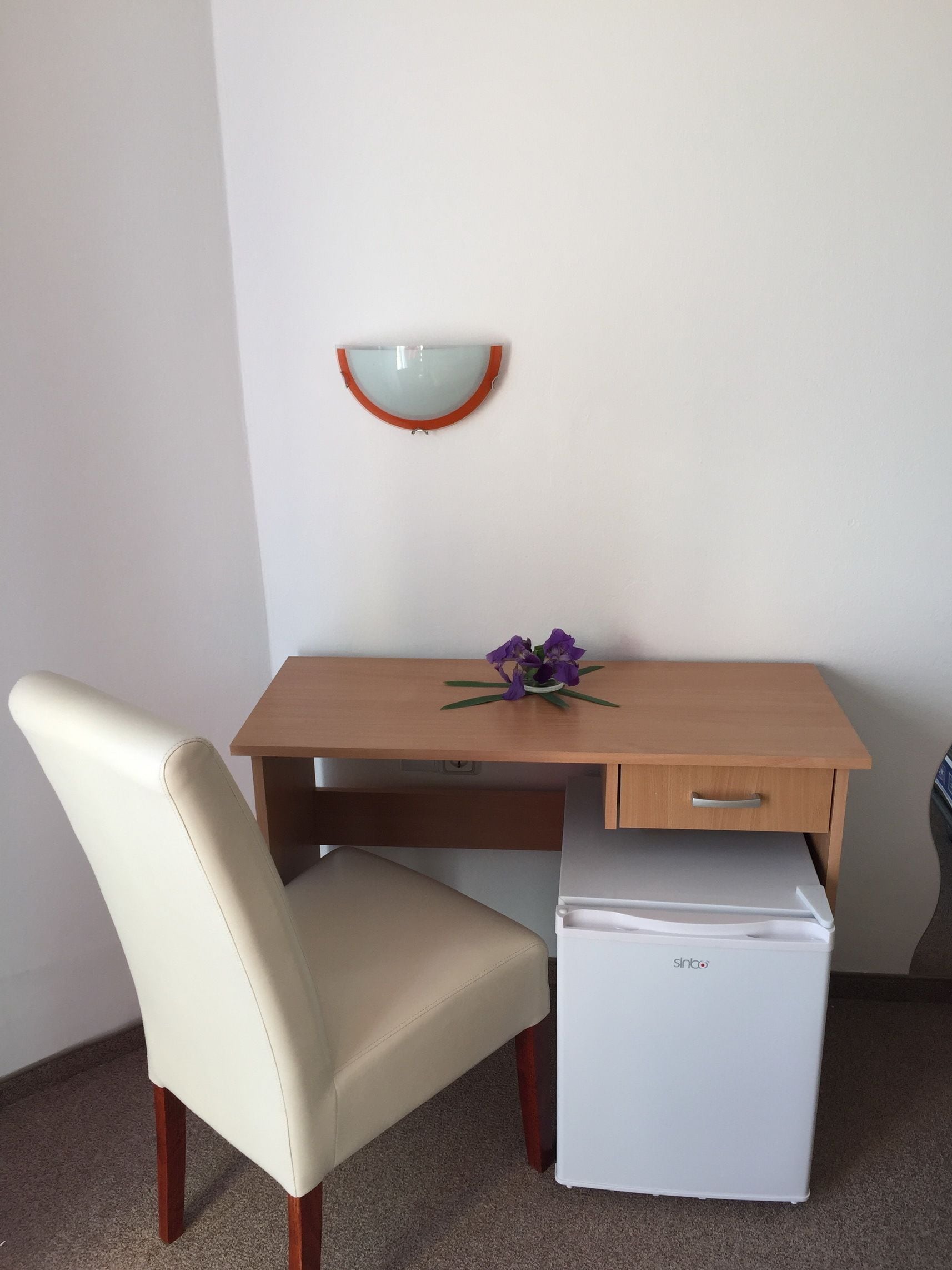 standard double room, balcony, city view | minibar