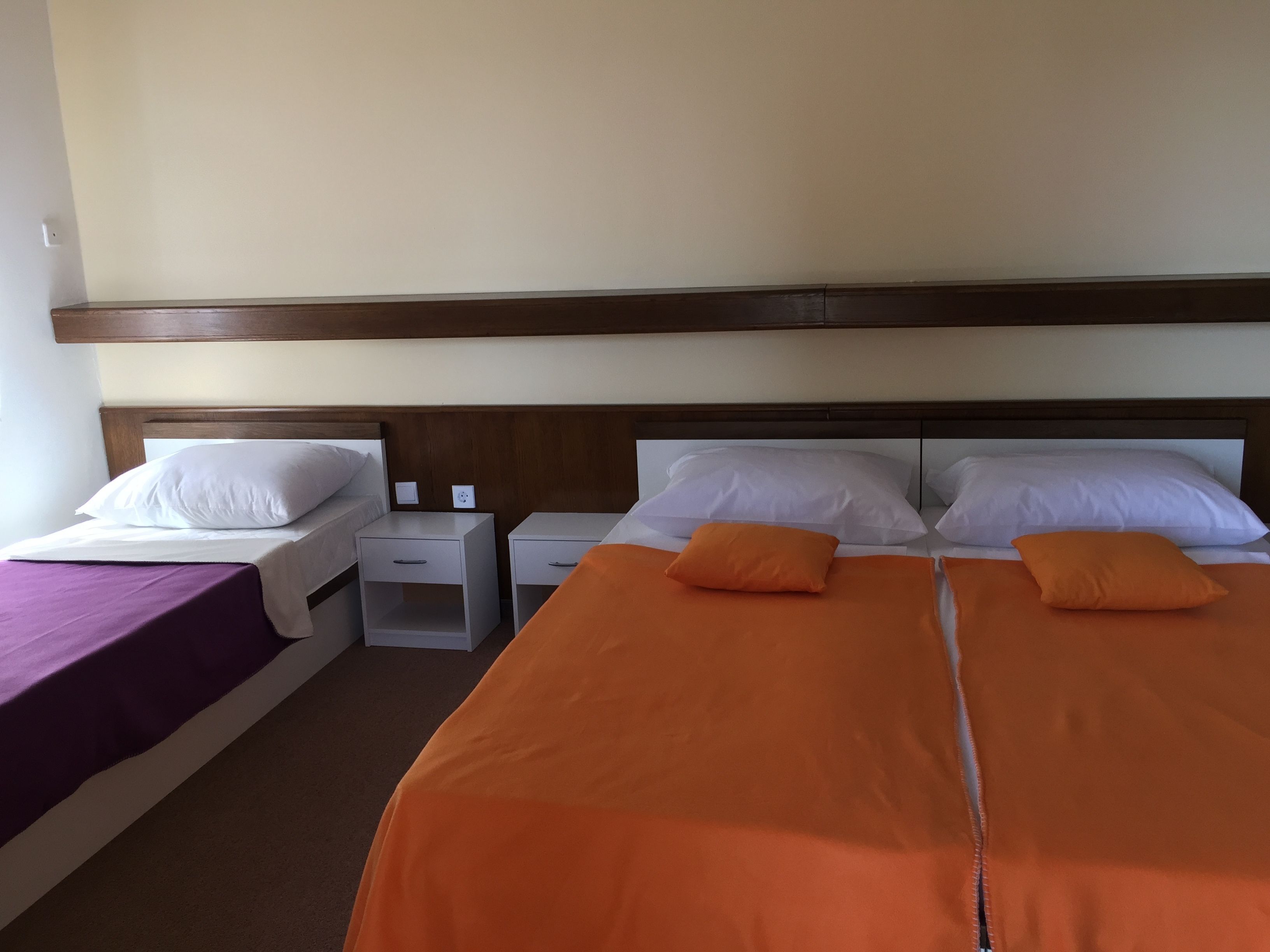 standard triple room, sea view | minibar, desk, rollaway beds, free wifi