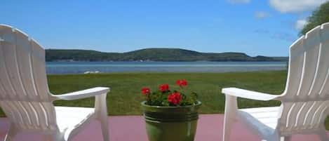 Utsikt fra overnattingsstedet