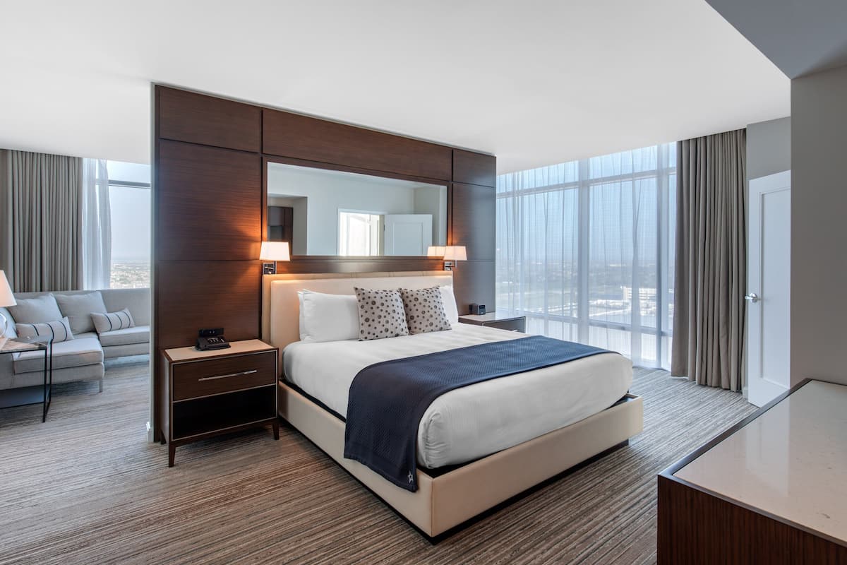 in-room safe, desk, laptop workspace, iron/ironing board