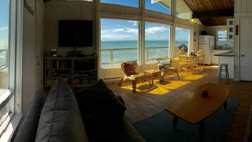 Smart TV, Netflix, DVD player, books