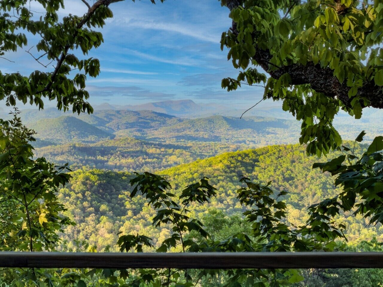 Vue depuis l’hébergement