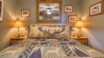 3 soverom, strykejern/-brett, reiseseng for barn og wi-fi