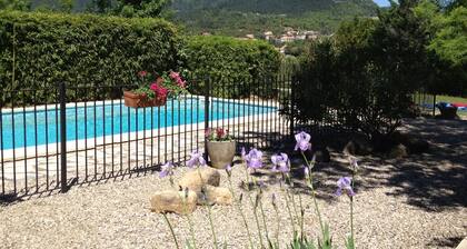 Secluded villa with garden pool
Beautiful picturesque
village