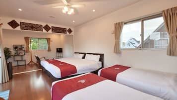 1 bedroom, desk, free WiFi, bed sheets