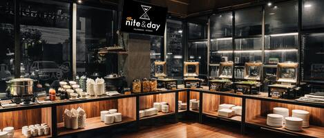 Petit déjeuner buffet