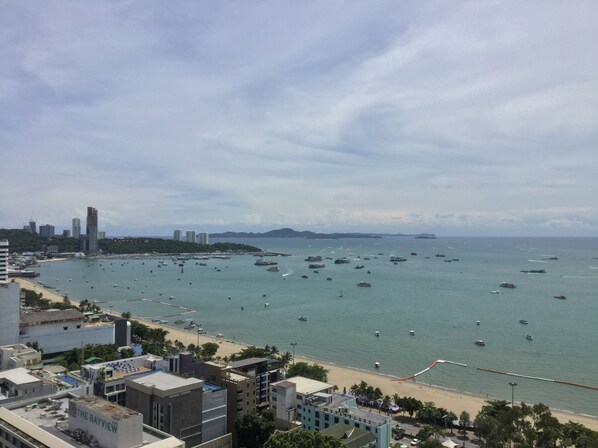 Studio Room with Sea View | Teras/patio