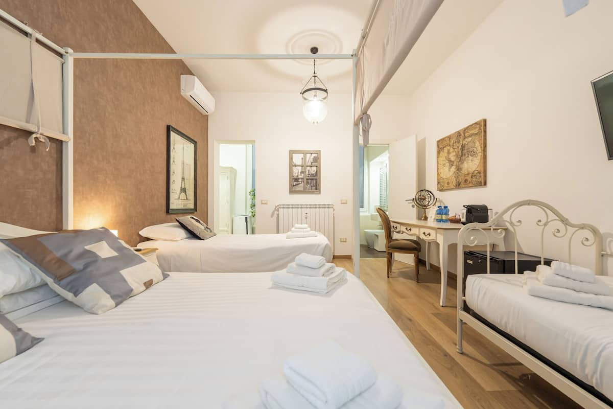 1 bedroom, premium bedding, down duvets, memory-foam beds
