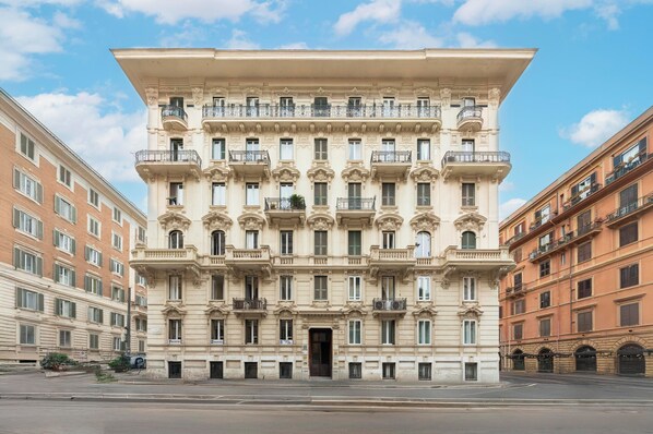 Façade de l’hébergement