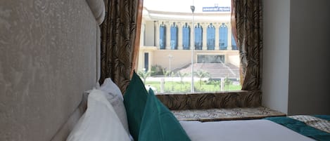 Stadsuitzicht vanuit accommodatie