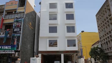 Façade de lâhĂ©bergement