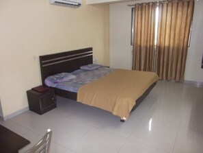 In-room safe, desk