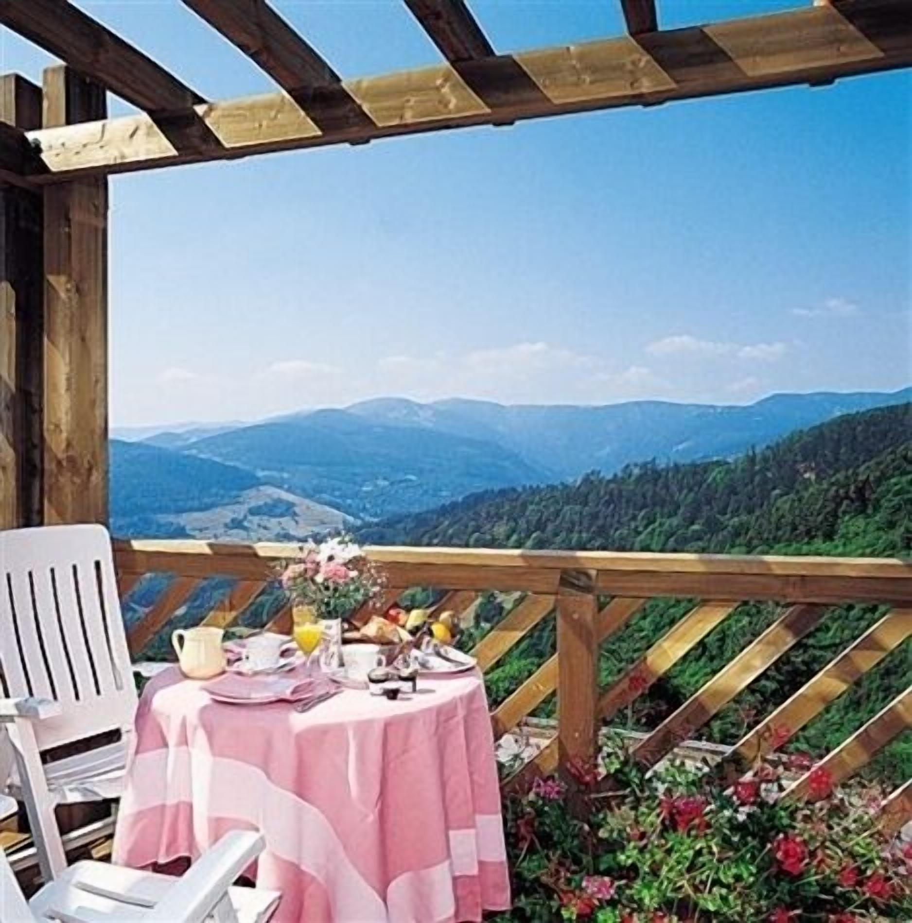 Classic Double or Twin Room, Balcony, Mountain View | View from room