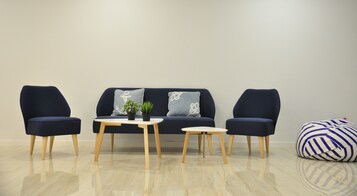 Sitzecke in der Lobby