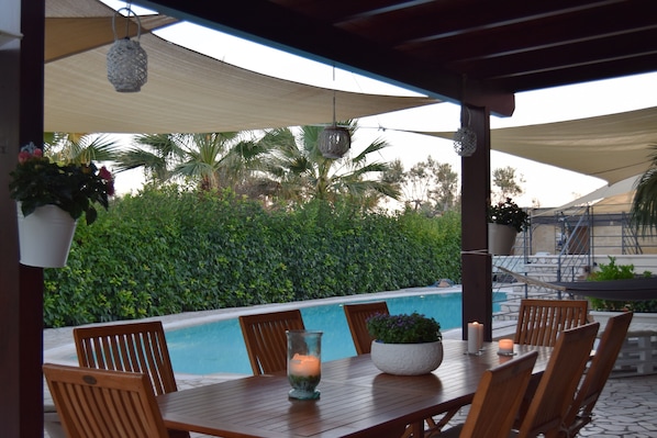 Seasonal outdoor pool