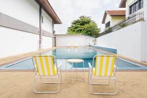 Alberca al aire libre 