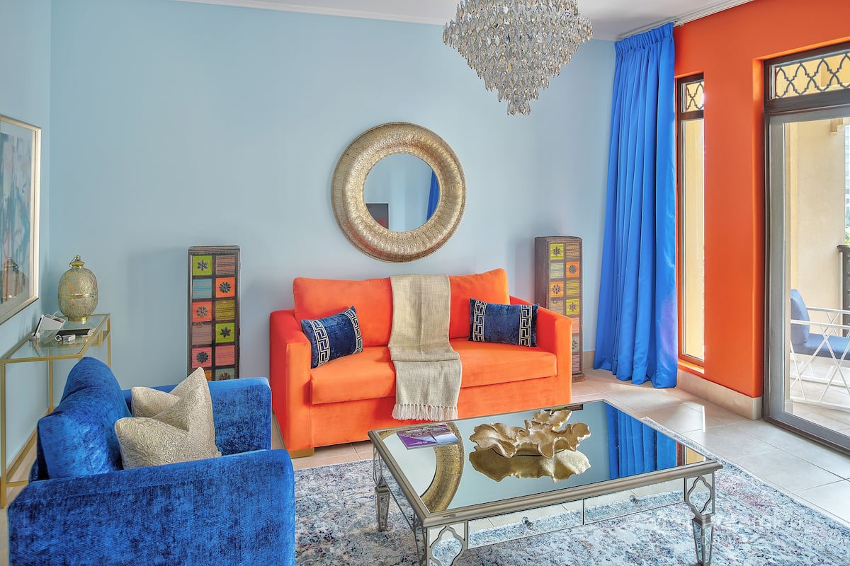 Appartement, 1 chambre, vue ville | Salle de séjour