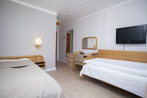 Desk, iron/ironing board, free WiFi, bed sheets
