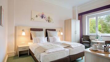 Habitación doble, para no fumadores | 1 habitación y ropa de cama de alta calidad